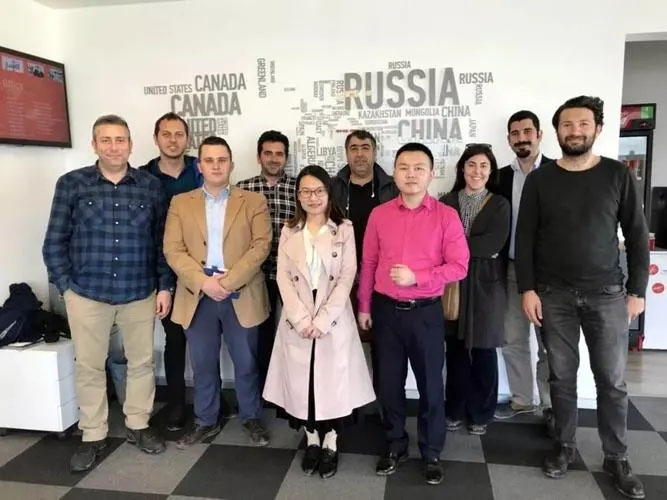 Group Photo With Australian Clients